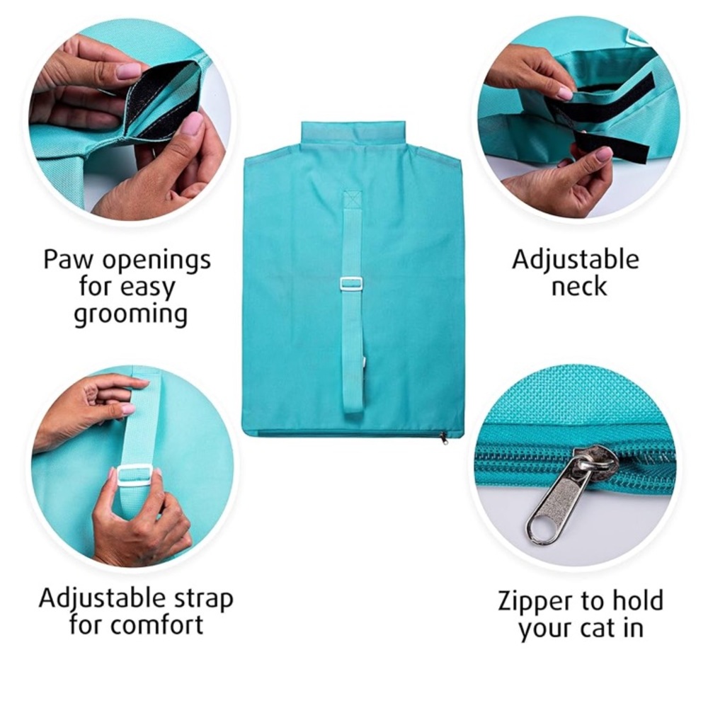 PurrFect Pouch The Original AS SEEN ON TV. Comfy Soothing Cat Carrier - Picture 3 of 15